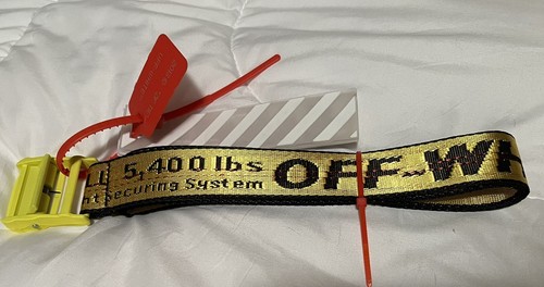 Off white industrial belt 2013 - white,